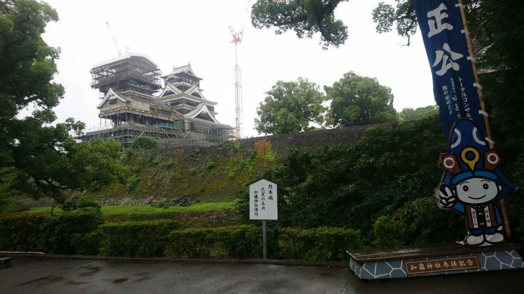 2019年の熊本城